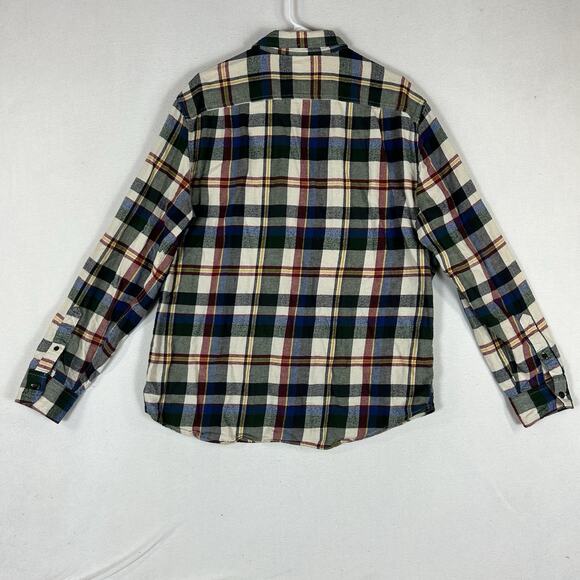 American Eagle Long Sleeve Button Up Flannel Shirt Mens XL Classic Fit Plaid Top - Picture 7 of 11